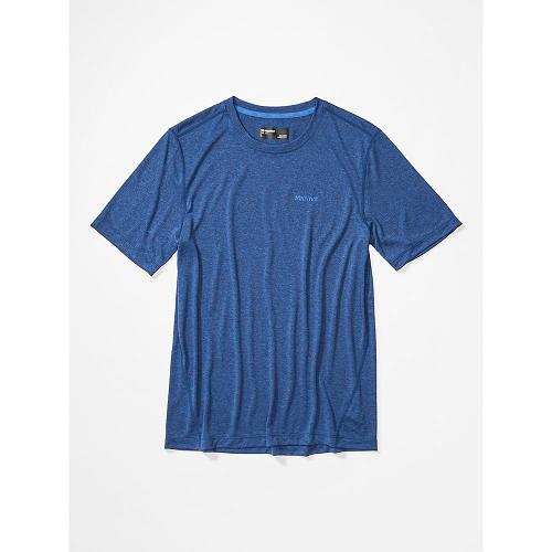 Marmot Conveyor T-Shirts For Mens Navy Blue DSG790425